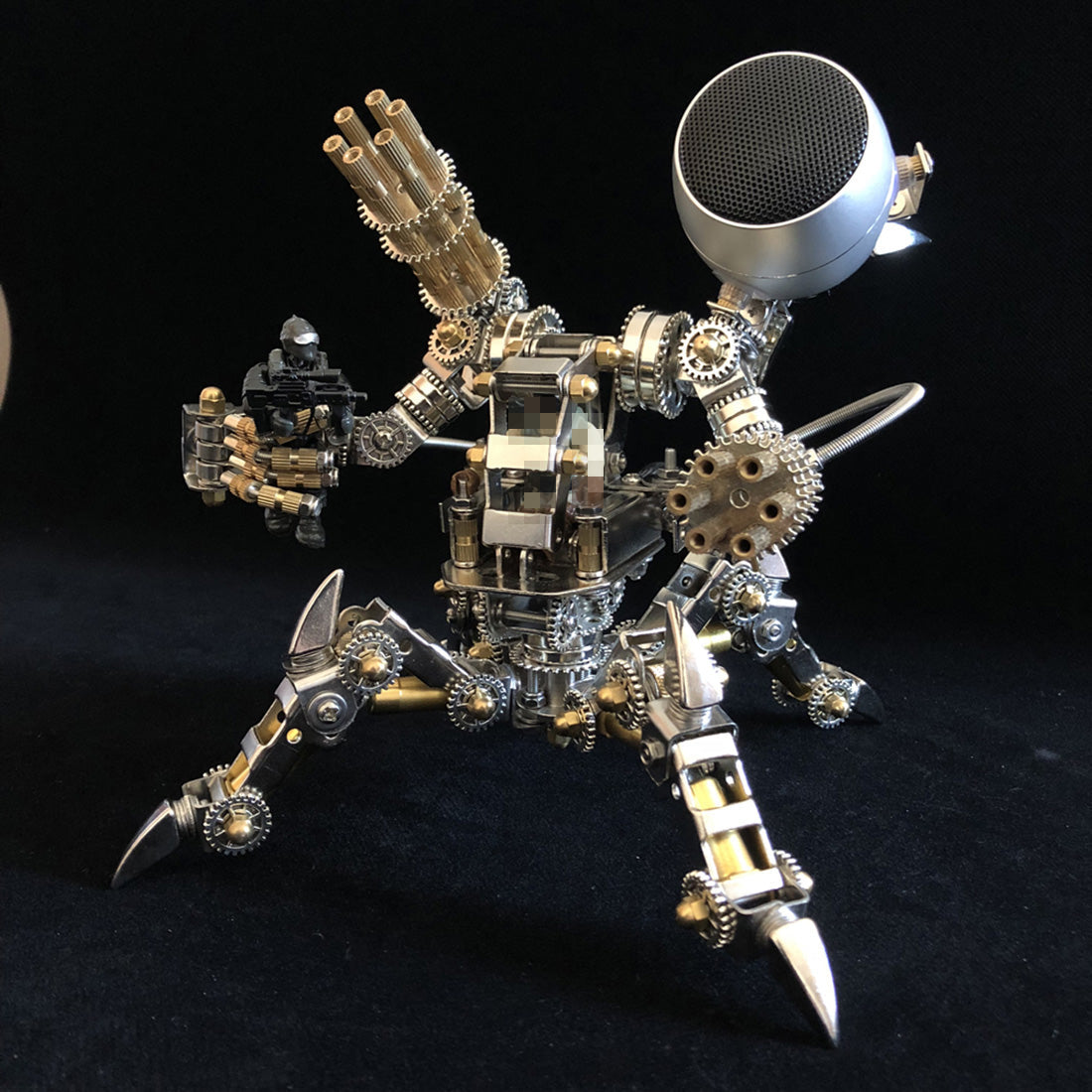 313pcs Assemblage 3D Puzzle Model Magnetic Chaser Hunter Mecha Model Bluetooth -luidsprekers