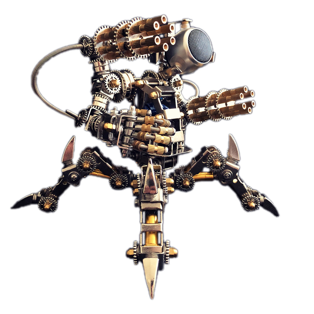 313pcs Assemblage 3D Puzzle Model Magnetic Chaser Hunter Mecha Model Bluetooth -luidsprekers