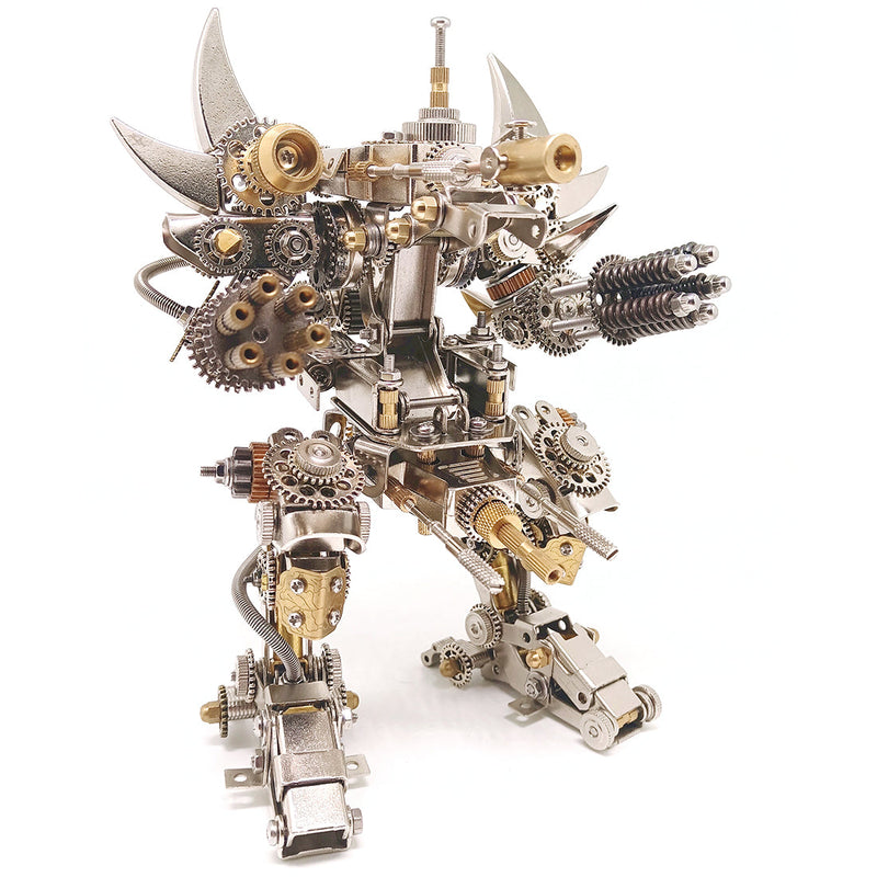 Load image into Gallery viewer, DIY 3D Metal Fighting Shooter Mecha Assembly Model Kit
