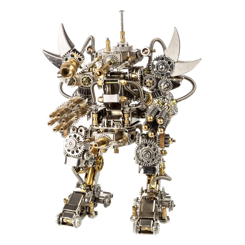 Load image into Gallery viewer, DIY 3D Metal Fighting Shooter Mecha Assembly Model Kit
