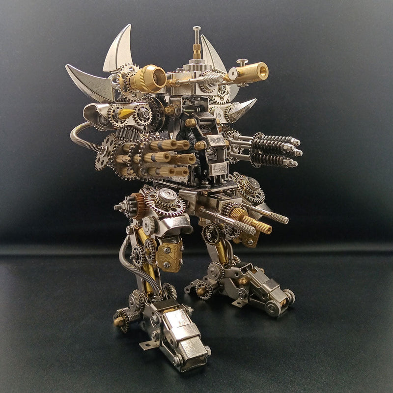 Laden Sie das Bild in Galerie -Viewer, {DIY 3D Metal Fighting Shooter Mecha Assembly Model Kit
