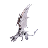 DIY 3D Metal Ice Dragon Puzzle Model Assembly  Dinosaur Crafts