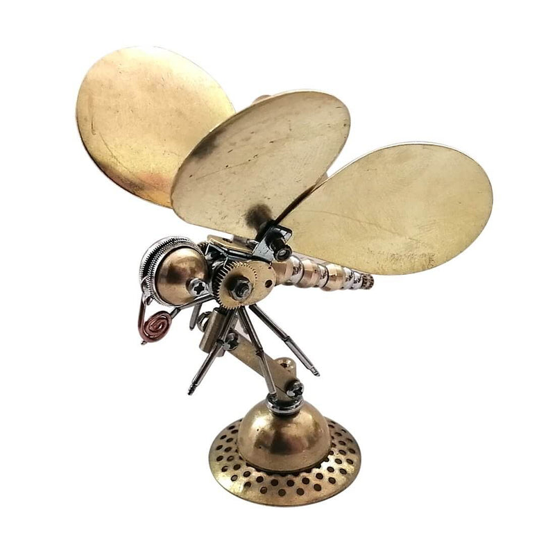 Laad de afbeelding in galerijviewer, 3D Metal Mechanical Insect Model Mecha Mantis Scorpion Bee
