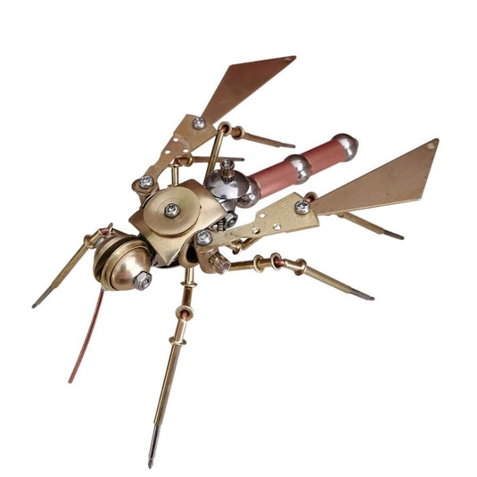 Modèle d'insectes mécaniques en métal 3D Mecha mante scorpion abeille