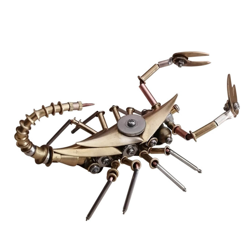 Load image into Gallery viewer, 3d Metal Mechanical Insect Model  Mecha Mantis Scorpion Bee
